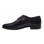 Pantofi barbati eleganti din piele naturala Negru GKR12N